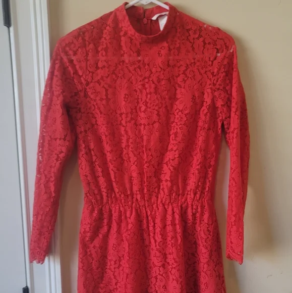 Red romper h&m deals